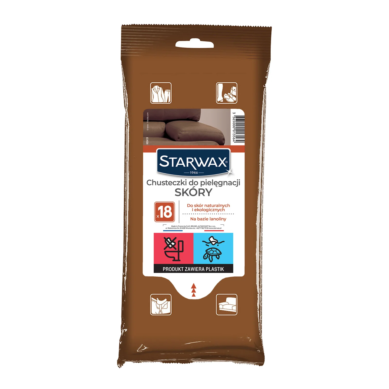 CHUSTECZKI DO PIELĘGNACJI SKÓRY 18 SZT STARWAX - Image 2