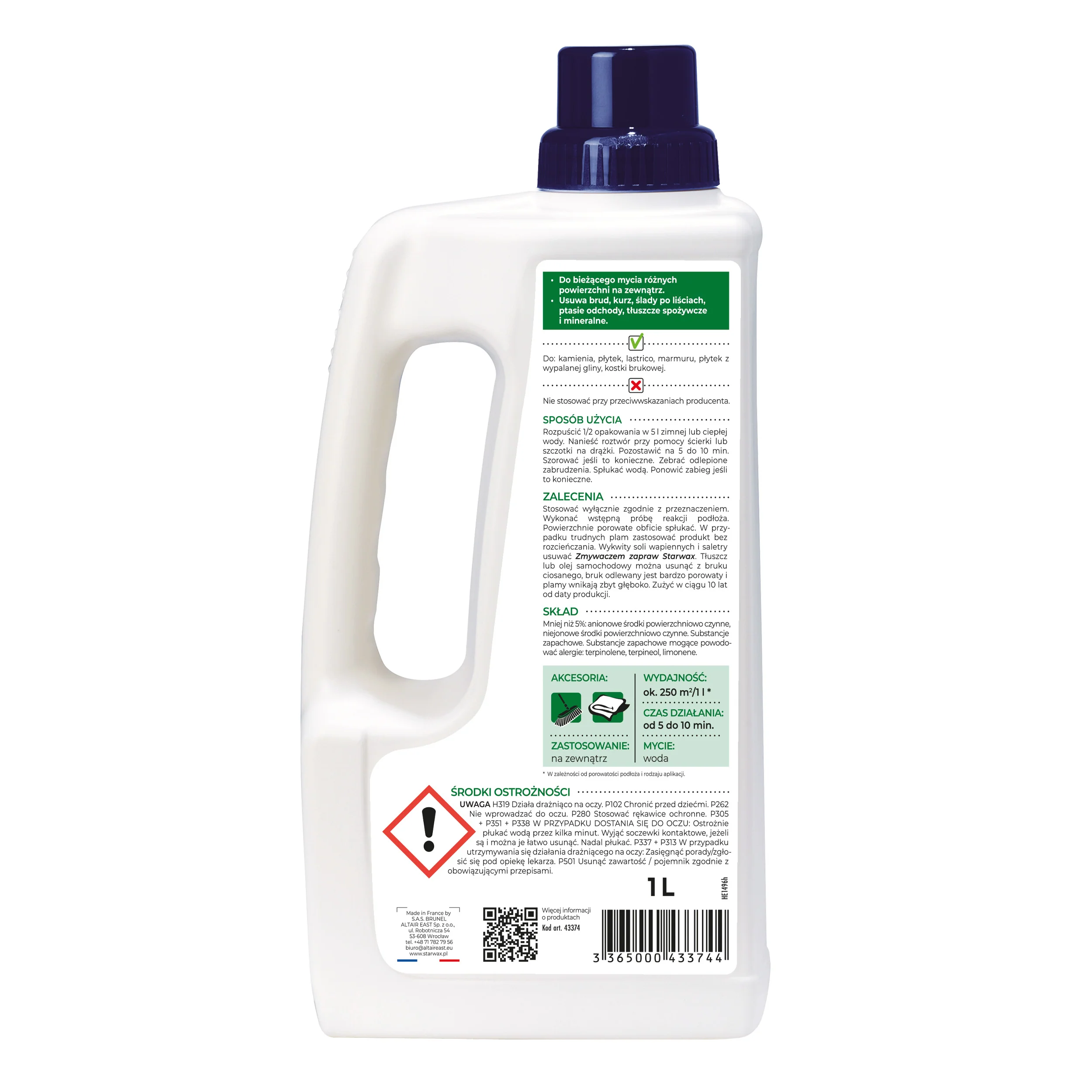 KONCENTRAT PARKIETY & PANELE 1 L STARWAX - Image 2