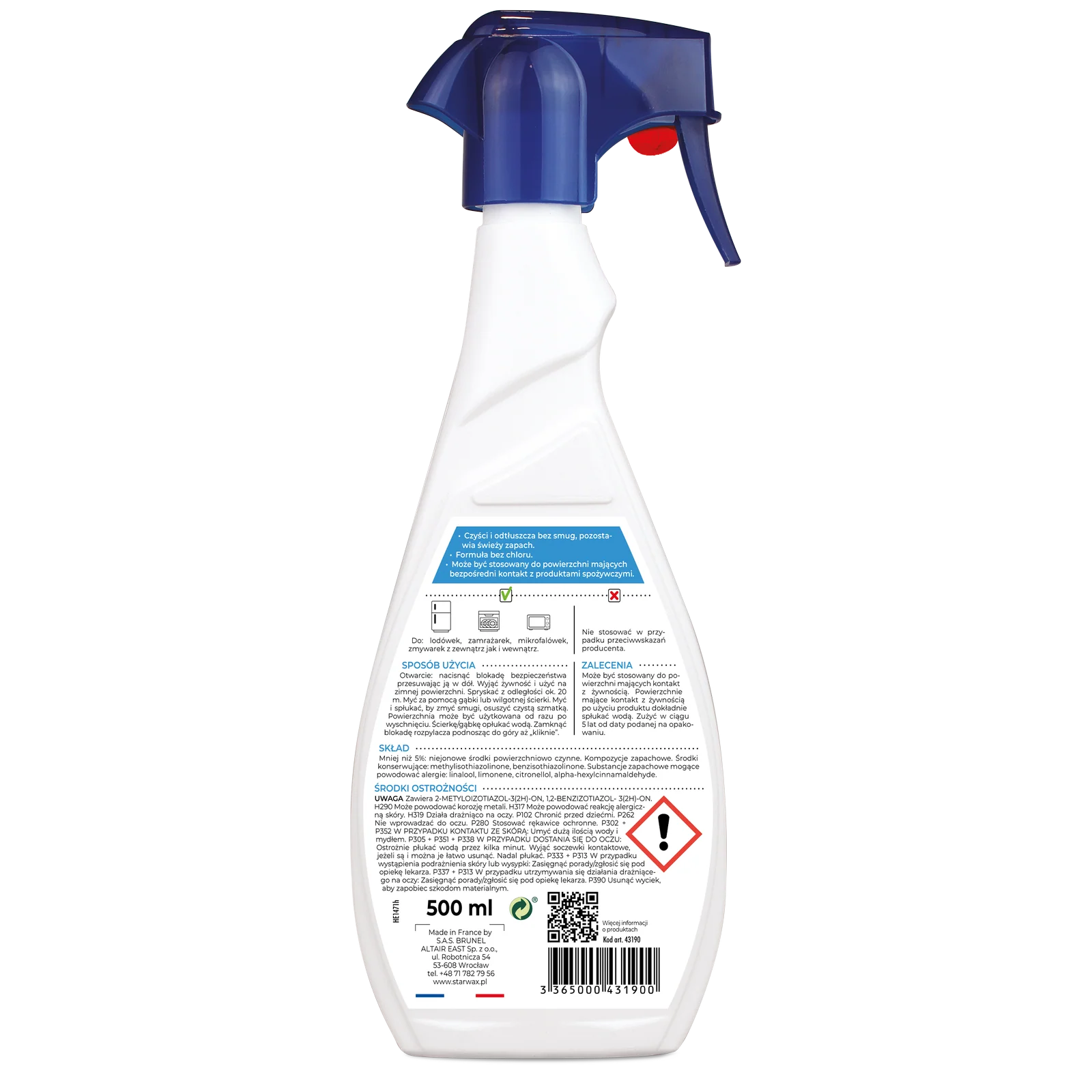 MIKROFALÓWKA & LODÓWKA 500 ML STARWAX - Image 2
