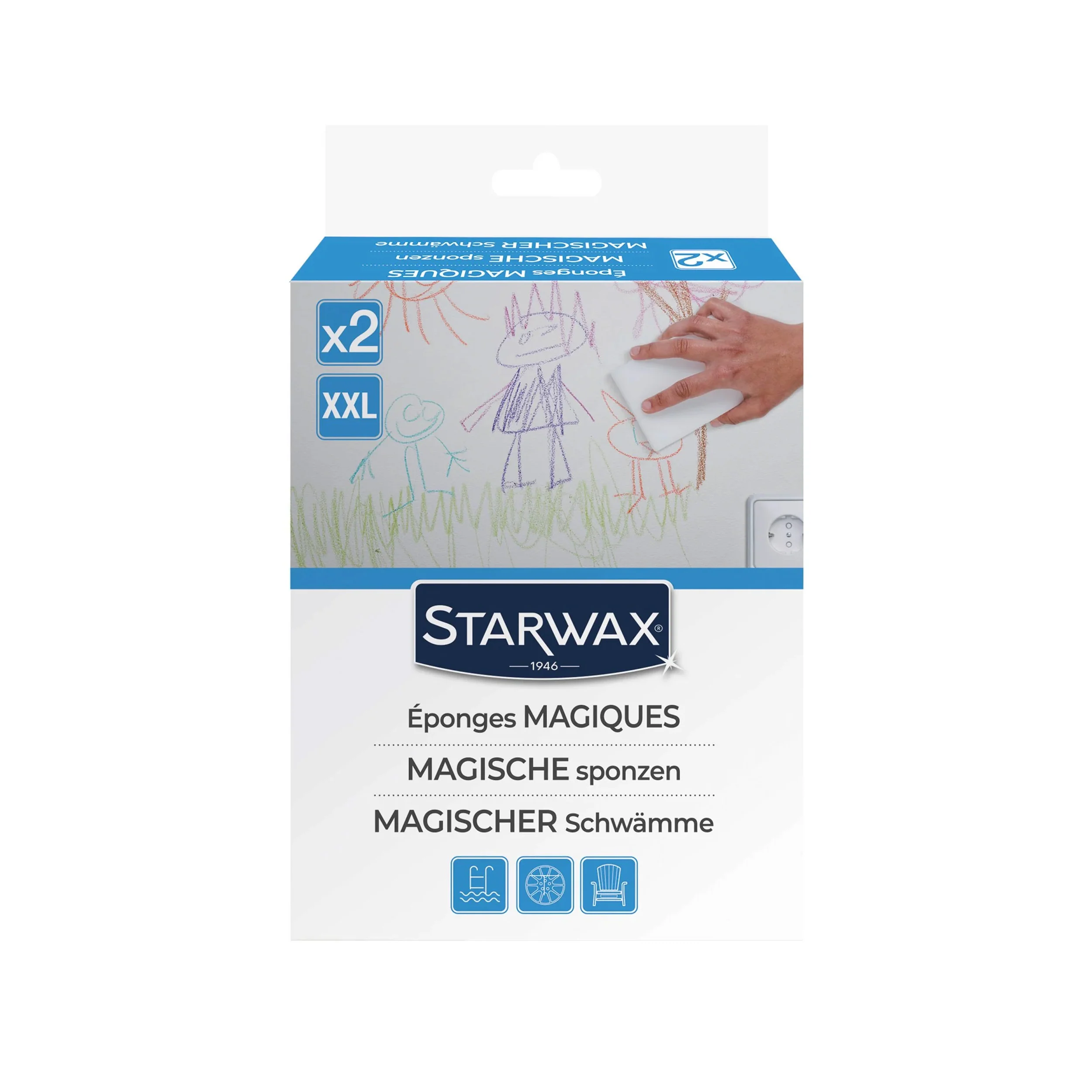 MAGICZNA GĄBKA STARWAX