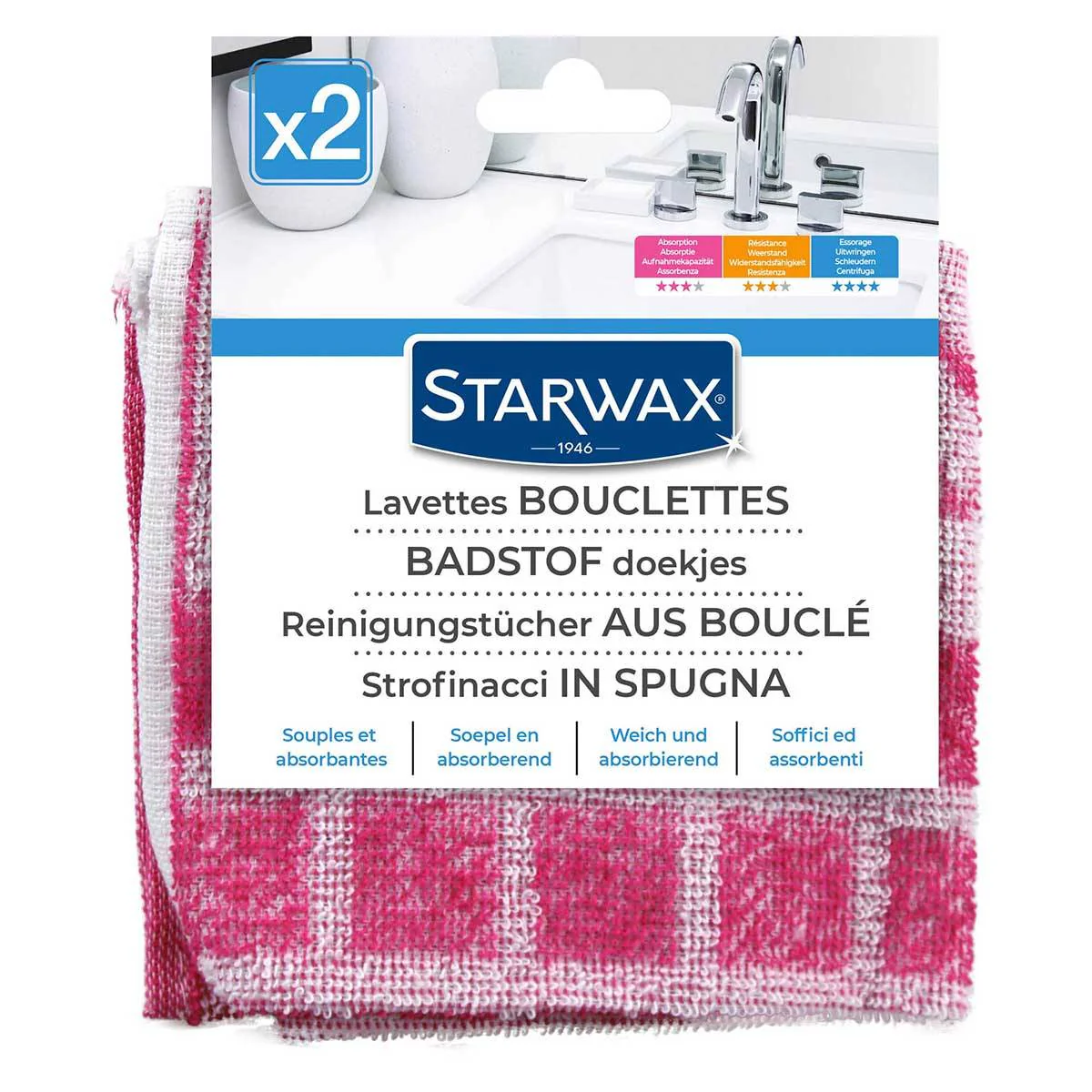 ŚCIERECZKA BOUCLE STARWAX