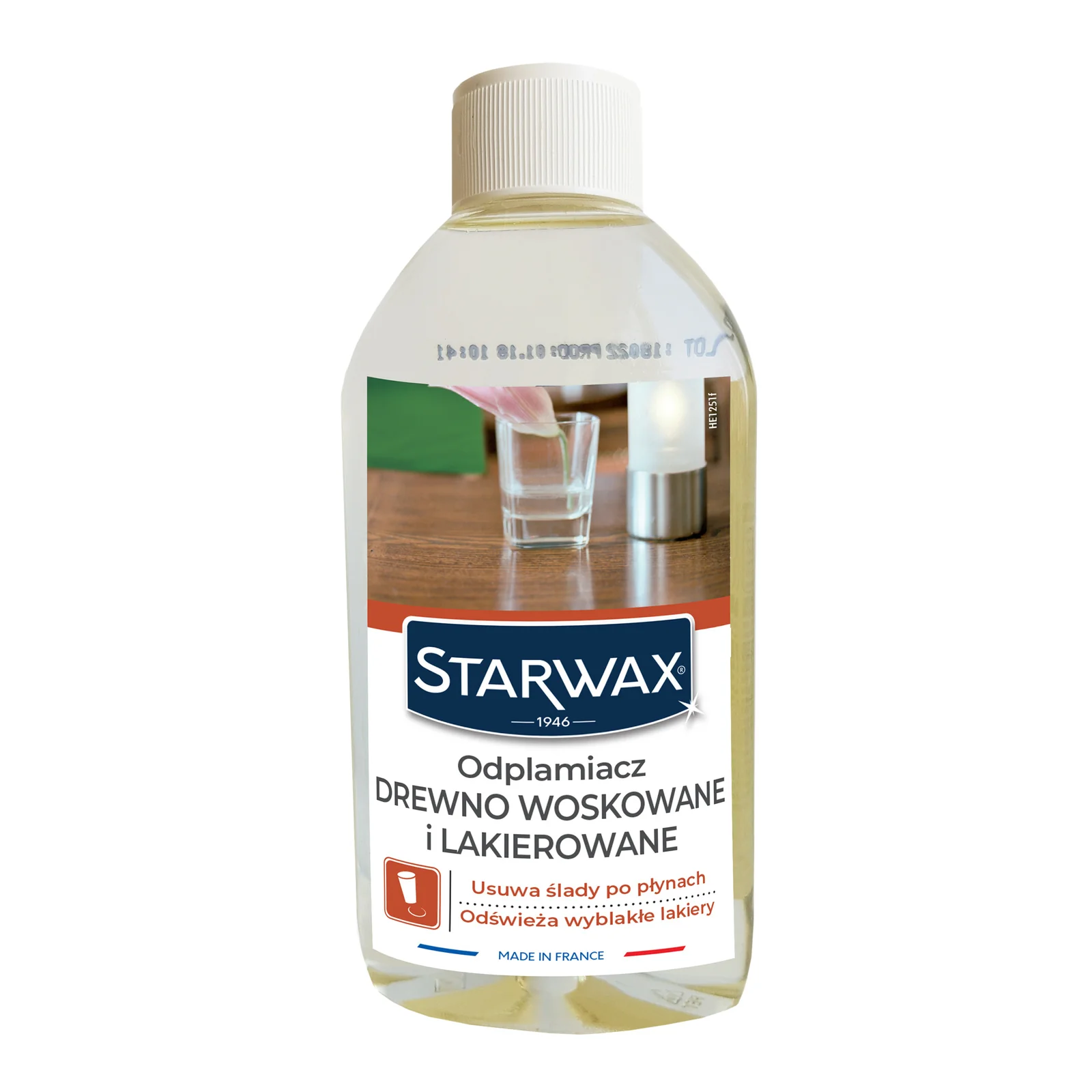 ODPLAMIACZ DREWNO WOSKOWANE I LAKIEROWANE 250 ML STARWAX