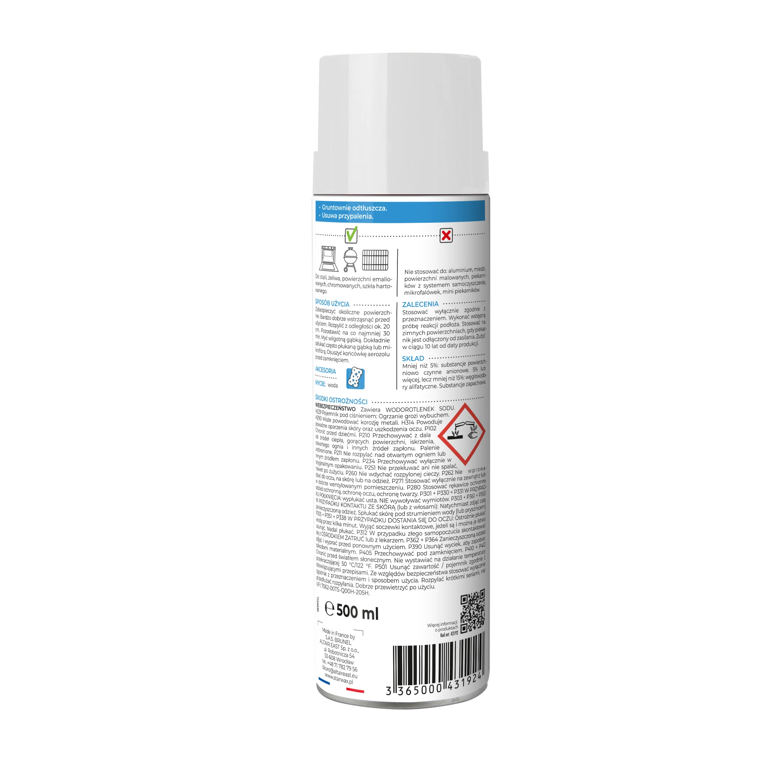 AKTYWNA PIANKA PIEKARNIK 500 ML STARWAX - Image 2