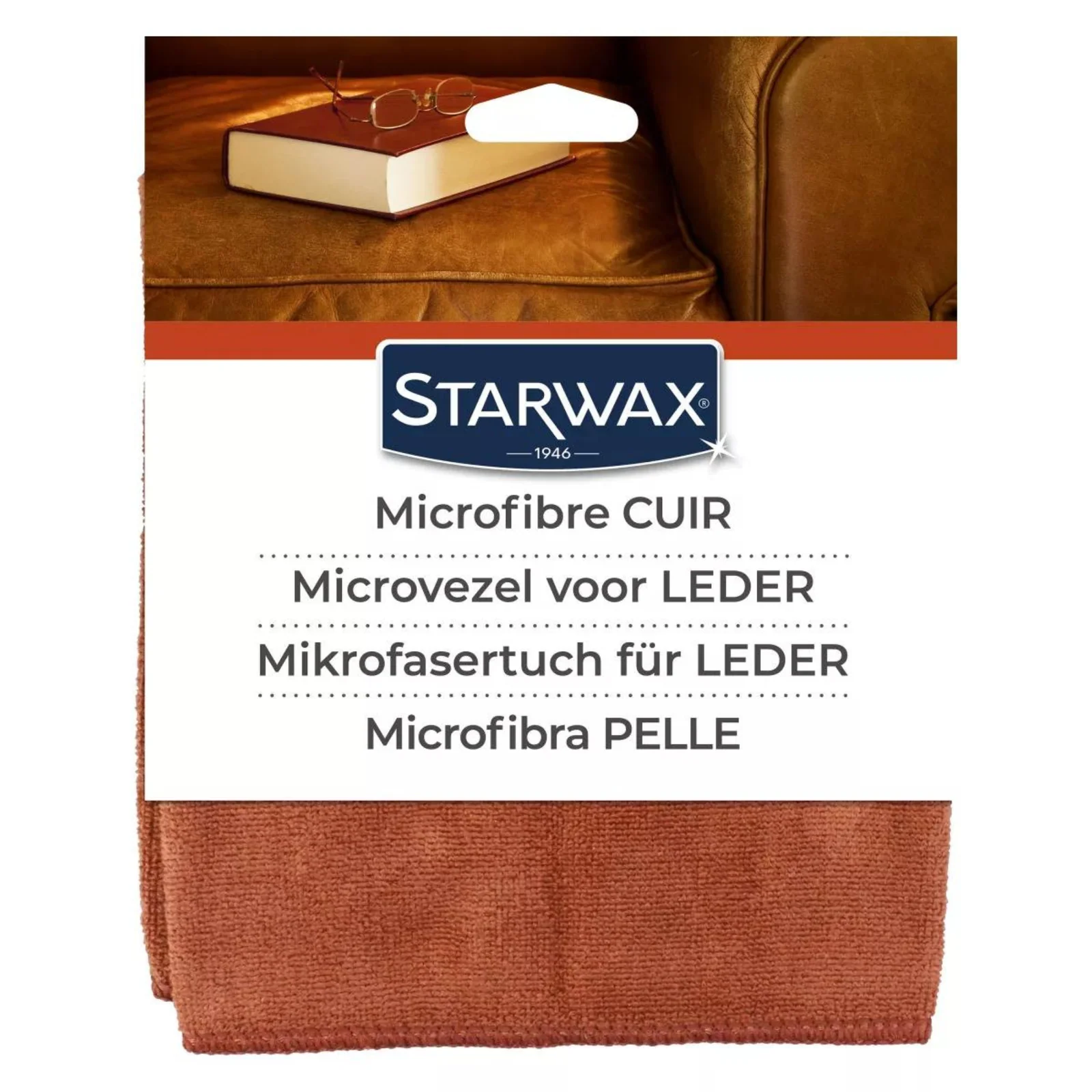 SPECJALNA ŚCIERECZKA DO SKÓR Z MIKROFIBRY 1 SZT. STARWAX