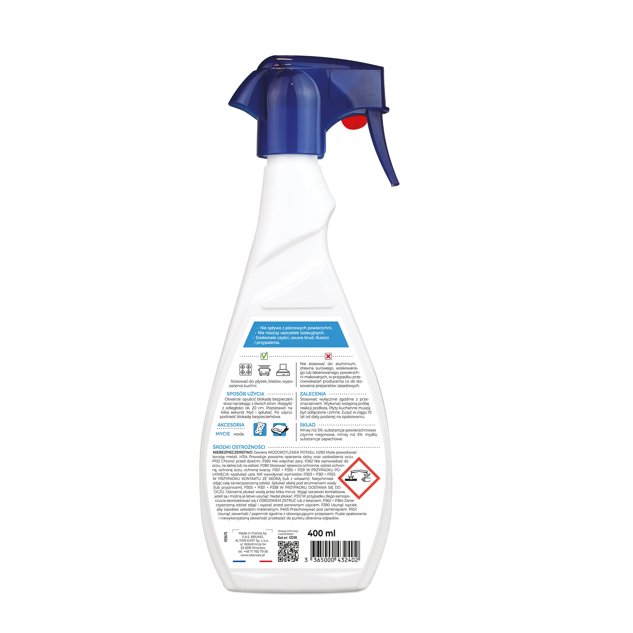 SUPER ODTŁUSZCZACZ 400 ML STARWAX - Image 3