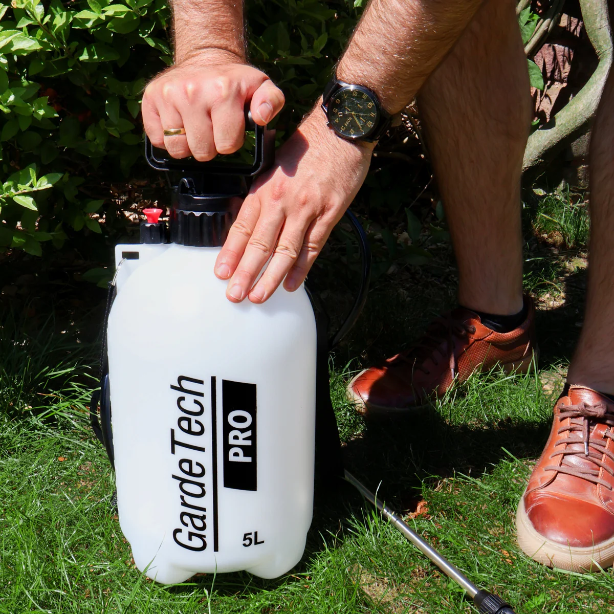ZESTAW DO USUWANIA ZIELONYCH NALOTÓW: OPRYSKIWACZ GARDETECH PRO 5L + PREPARAT STARNET - Image 10